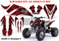Preview: Skulls N Hammers Rot für Kawasaki KFX 450