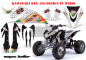 Preview: Vegas Baller Weiß für Kawasaki KFX 450