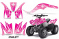 Preview: Starlett Pink für Kawasaki KFX 50/KFX 90 2007-2022