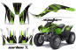 Preview: Carbon-X Grün für Kawasaki KFX 50/KFX 90 2007-2022