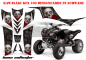 Preview: Bone Collector Schwarz für Kawasaki KFX 700