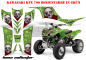 Preview: Bone Collector Grün für Kawasaki KFX 700