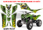 Preview: Motorhead Grün für Kawasaki KFX 700