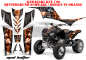Preview: Mad Hatter Background = Black, Design color = Orange for Kawasaki KFX 700