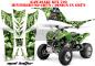 Preview: Mad Hatter Background = Green, Design color = Green for Kawasaki KFX 700