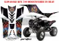 Preview: Ed-Hardy - Pirates Blue for Kawasaki KFX 700