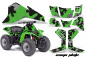 Preview: Camoplate Green for Kawasaki KFX 80 2003-2006