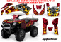 Preview: Motorhead Red for Kawasaki Brute Force KVF 650i 4x4 2006-2012