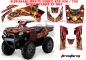 Preview: Firestorm Red for Kawasaki Brute Force KVF 650i 4x4 2006-2012