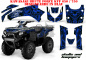 Preview: Skulls N Hammers Blue for Kawasaki Brute Force KVF 650i 4x4 2006-2012