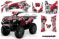 Preview: Camoplate Red for Kawasaki Brute Force KVF 650i 4x4 2006-2012