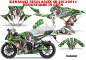 Preview: Tsunami Grün für Kawasaki Ninja 636 ZX-6R 2013-2016