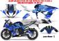 Preview: Carbon-X Blau für Kawasaki Ninja 636 ZX-6R 2013-2016
