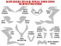Preview: Cutting Pattern for Kawasaki ZX10 Ninja Sport 2008-2009