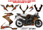 Preview: Ed-Hardy - Pirates Rot für Kawasaki ZX10 Ninja Sport 2008-2009