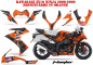 Preview: T-Bomber Orange für Kawasaki ZX10 Ninja Sport 2008-2009