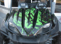 Preview: SilverStar - Reloaded Background = Black, Design color = Green for Kawasaki Teryx 750 2007-2009