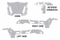 Preview: Cutting Pattern for Kawasaki Teryx 800 4 Door 2013-2015