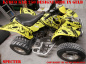 Preview: Specter in Gelb für die Kymco KXR 250