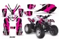Preview: In Line Hintergrund = Schwarz, Designfarbe = Pink für Polaris Predator 50