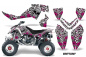 Preview: Brittany Background = White, Design color = Pink for Polaris Outlaw 450/500/525 2006-2008