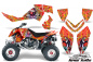 Preview: Ed-Hardy - LoveKills Orange for Polaris Outlaw 450/500/525 2006-2008