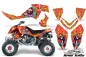 Preview: Ed-Hardy - LoveKills Orange für Polaris Outlaw 450/500/525 2006-2008