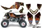 Preview: Ed-Hardy - Pirates Rot für Polaris Outlaw 450/500/525 2006-2008
