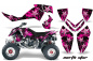 Preview: Northstar Background = Pink, Design color = Pink for Polaris Outlaw 450/500/525 2006-2008