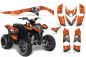 Preview: Bone Collector Orange für Polaris Phoenix 200 2005-2016