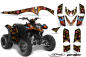 Preview: Ed-Hardy - Pirates Rot für Polaris Phoenix 200 2005-2016