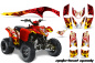 Preview: Motorhead Mandy Rot für Polaris Phoenix 200 2005-2016