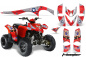 Preview: T-Bomber Rot für Polaris Phoenix 200 2005-2016