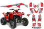 Preview: T-Bomber Rot für Polaris Phoenix 200 2005-2016