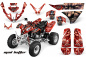Preview: Mad-Hatter Hintergrund = Rot, Designfarbe = Rot für Polaris Predator 500
