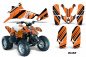 Preview: InLine Hintergrund = Schwarz, Designfarbe = Orange für Polaris Predator 90
