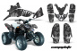 Preview: Camoplate Schwarz für Polaris Predator 90
