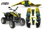 Preview: Zombie Trooper Gelb für Polaris Scrambler 1985-2009