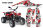 Preview: Camoplate Rot für Polaris Scrambler 1985-2009