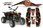 Preview: Ed-Hardy - Pirates Rot für Polaris Scrambler 1985-2009