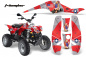 Preview: T-Bomber Rot für Polaris Scrambler 1985-2009