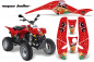 Preview: Vegas Baller Rot für Polaris Scrambler 1985-2009