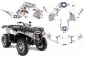 Preview: T-Bomber Weiß für Polaris Sportsman 550 2009-2015