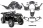 Preview: Camoplate Schwarz für Polaris Sportsman 550 2009-2015