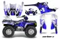 Preview: Carbon-X Blau für Polaris Sportsman 400/500/600/700 95-04