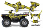 Preview: Northstar Background = Yellow, Design color = White for Polaris Sportsman 800/700/500 05-10