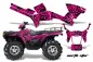 Preview: Northstar Hintergrund = Pink, Designfarbe = Pink für Polaris Sportsman 800/700/500 05-10