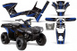Preview: Contender Background = Black, Design color = Blue for Polaris Sportsman 90/110