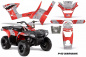 Preview: P40-Warhawk Rot für Polaris Sportsman 90/110