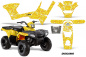 Preview: Camoplate Schwarz für Polaris Sportsman 90/110